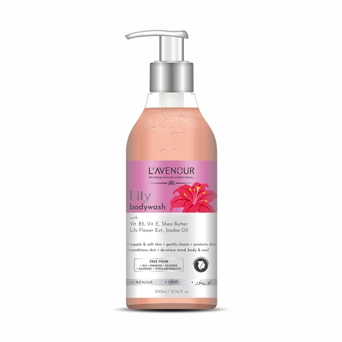 Lily Bodywash with Shea Butter, Jojoba Oil